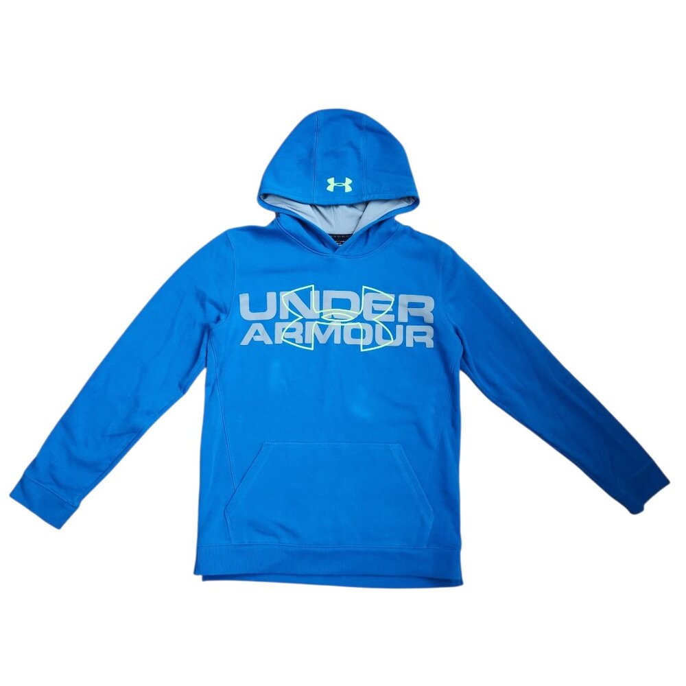 Under Armour Boys’ Blue Hoodie – Size Youth XL